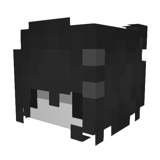 meowmeowmeowmeow Minecraft avatar head, 3D render