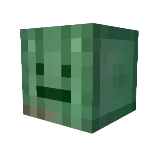 meowmerz8 Minecraft avatar head, 3D render