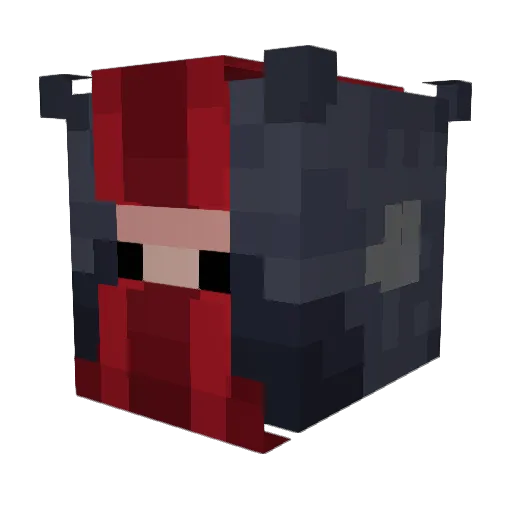 meowza315 Minecraft avatar head, 3D render