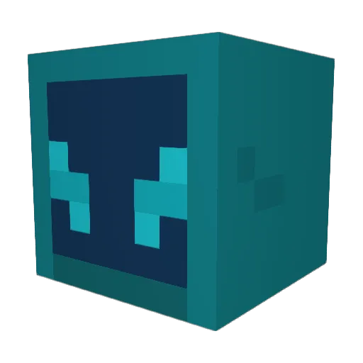 mephytal Minecraft avatar head, 3D render