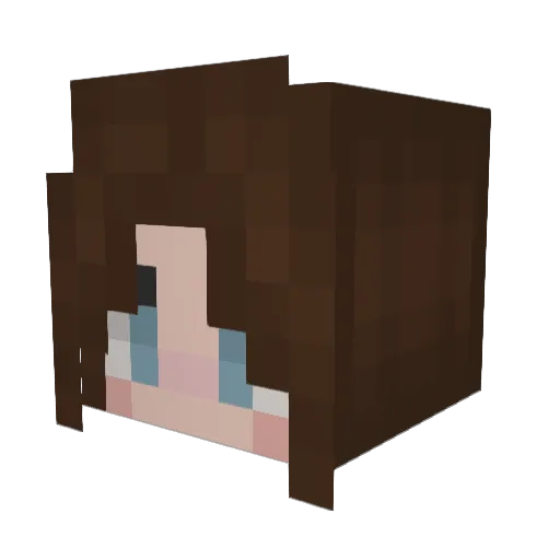 mepm2006 Minecraft avatar head, 3D render