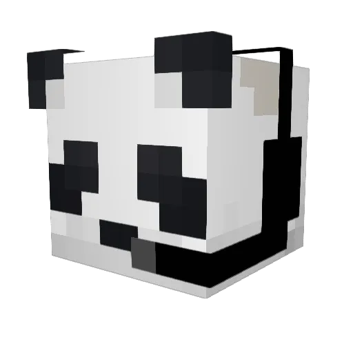 merbin27 Minecraft avatar head, 3D render