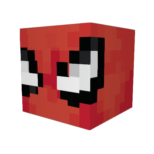 merdallica Minecraft avatar head, 3D render