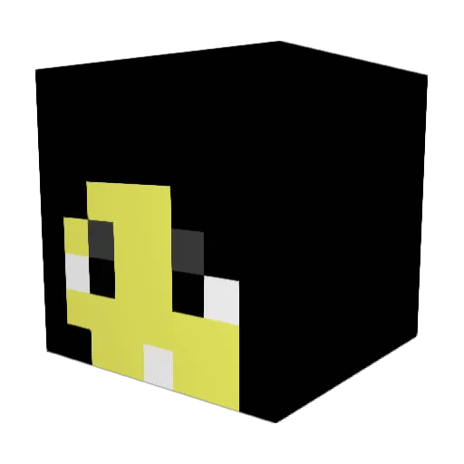 meredeisuu Minecraft avatar head, 3D render