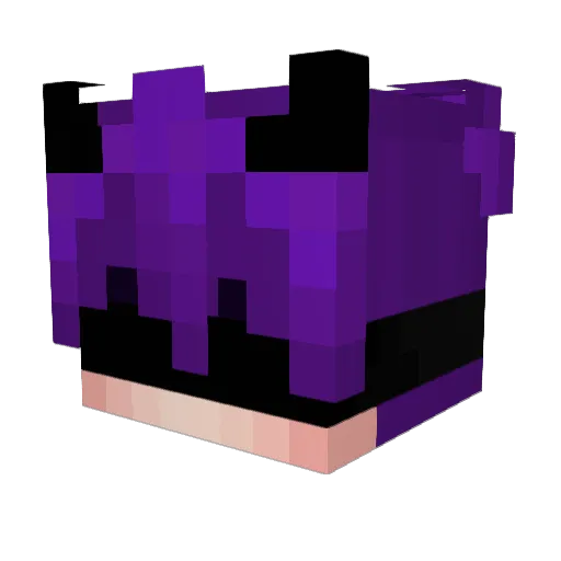 merix12 Minecraft avatar head, 3D render