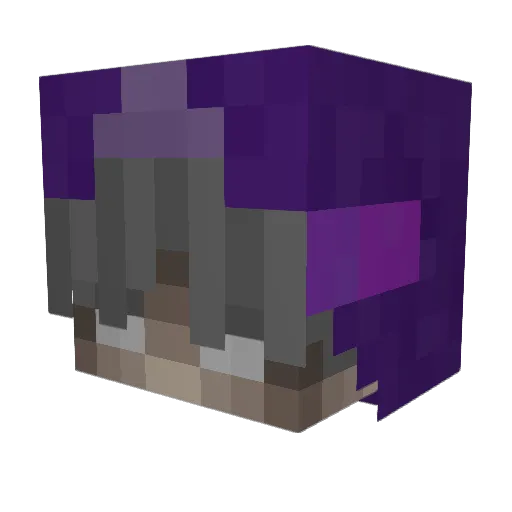 merix Minecraft avatar head, 3D render