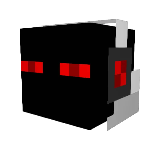 merky2001 Minecraft avatar head, 3D render
