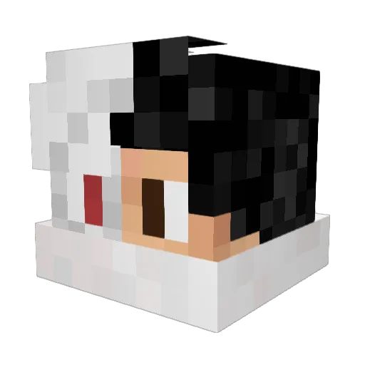 merta0567 Minecraft avatar head, 3D render