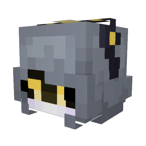mertkid2 Minecraft avatar head, 3D render