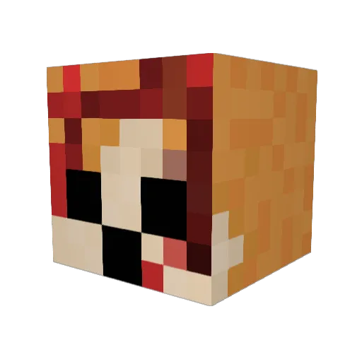 mertyusuf2011 Minecraft avatar head, 3D render