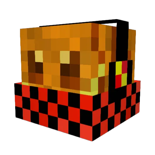 mesi2003 Minecraft avatar head, 3D render