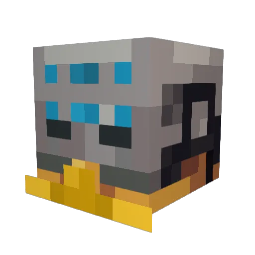 messier64 Minecraft avatar head, 3D render