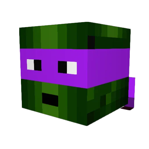 messimaster8 Minecraft avatar head, 3D render