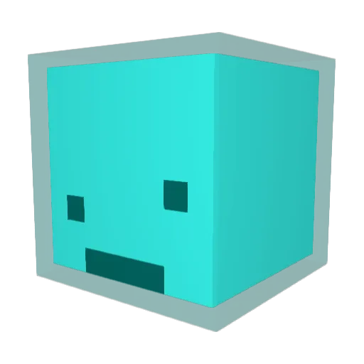 messlokp Minecraft avatar head, 3D render