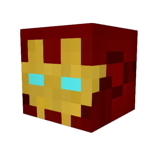 metabo41 Minecraft avatar head, 3D render