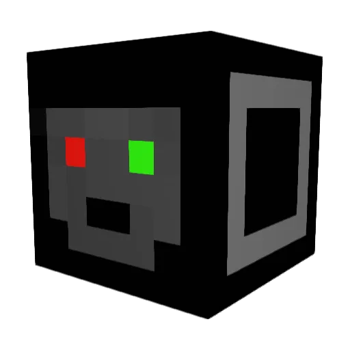 metal90 Minecraft avatar head, 3D render