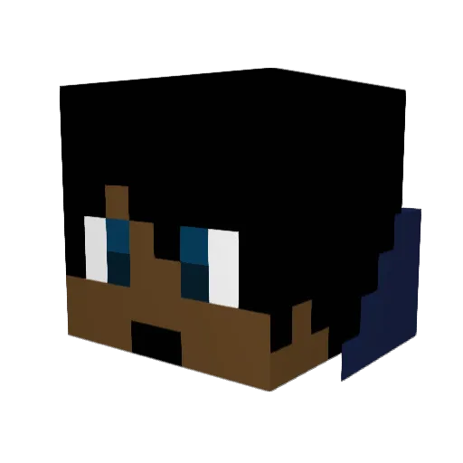 metalcrusher267 Minecraft avatar head, 3D render