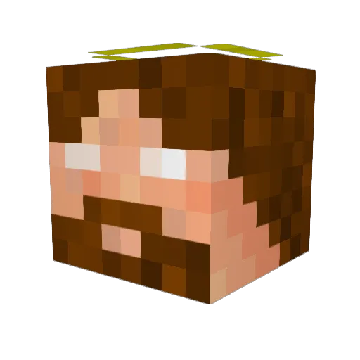 metaldude7 Minecraft avatar head, 3D render