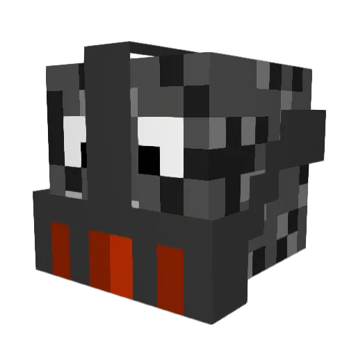 metalfiredemon Minecraft avatar head, 3D render