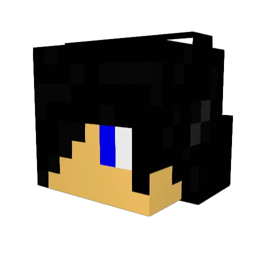 metalman488 Minecraft avatar head, 3D render