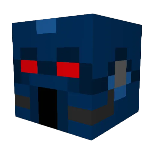metalmau5 Minecraft avatar head, 3D render