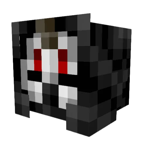 metalpython1008 Minecraft avatar head, 3D render