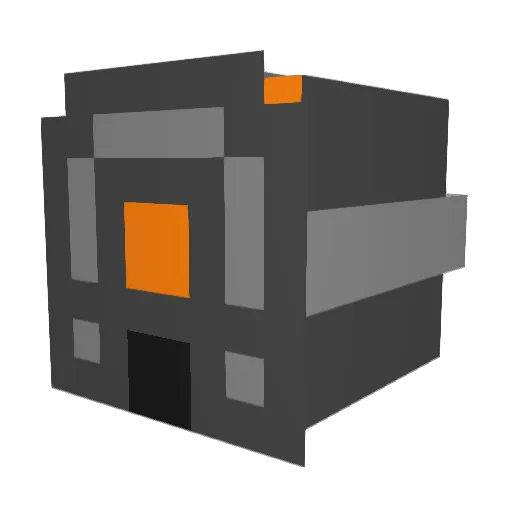 metalroller Minecraft avatar head, 3D render