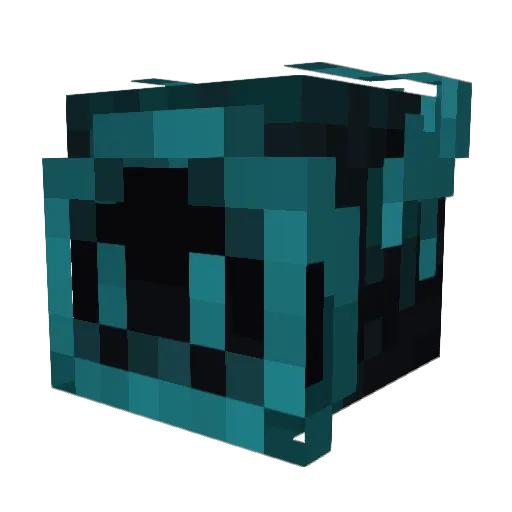 metmarauder Minecraft avatar head, 3D render