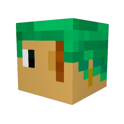 metrano_99 Minecraft avatar head, 3D render
