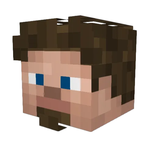 metro_police Minecraft avatar head, 3D render