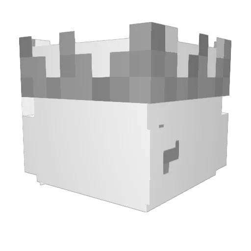 metrodcx Minecraft avatar head, 3D render