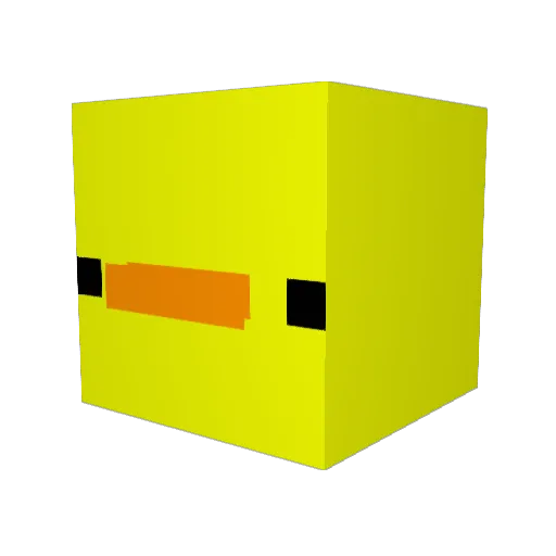 metroelf919176 Minecraft avatar head, 3D render
