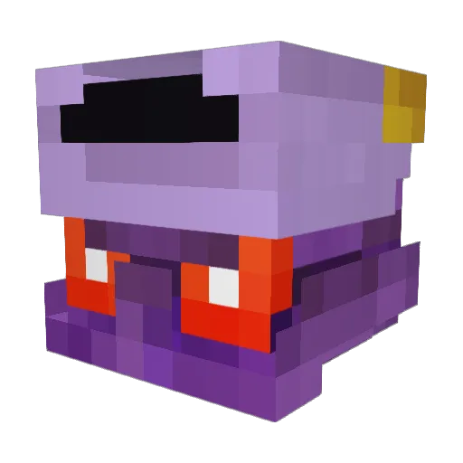 mew111 Minecraft avatar head, 3D render