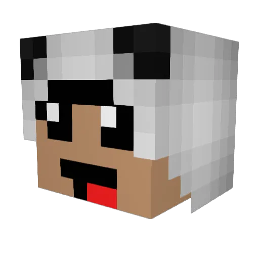 mexicandud96 Minecraft avatar head, 3D render