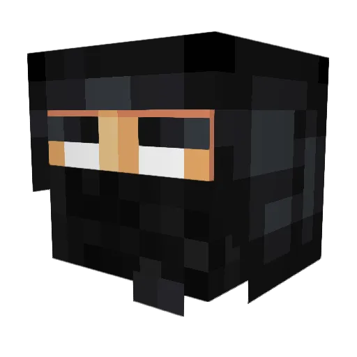 meximanz Minecraft avatar head, 3D render