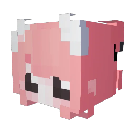 meyacat97 Minecraft avatar head, 3D render