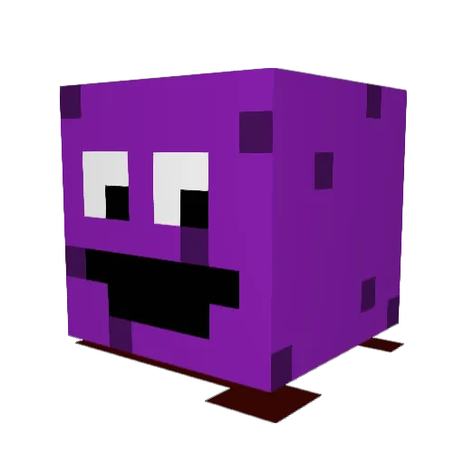 meyouma Minecraft avatar head, 3D render