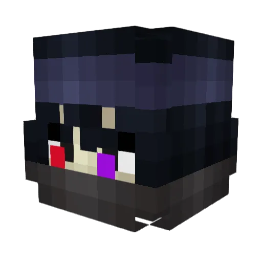 mezao97 Minecraft avatar head, 3D render