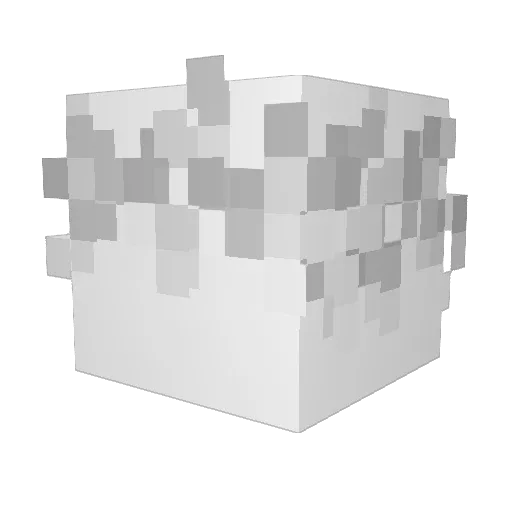 mf65 Minecraft avatar head, 3D render