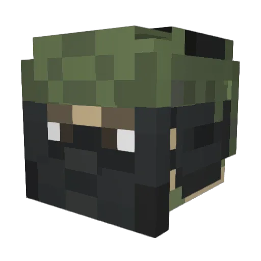 mgaro37 Minecraft avatar head, 3D render