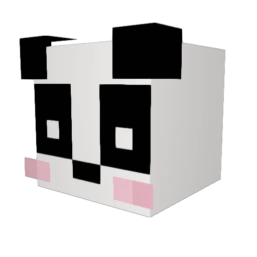 mgh0220 Minecraft avatar head, 3D render