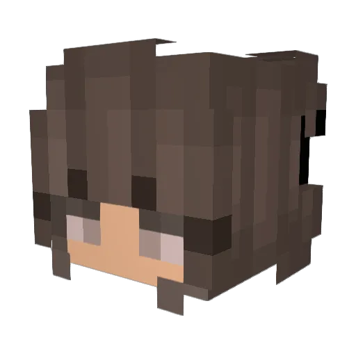 mglh123 Minecraft avatar head, 3D render