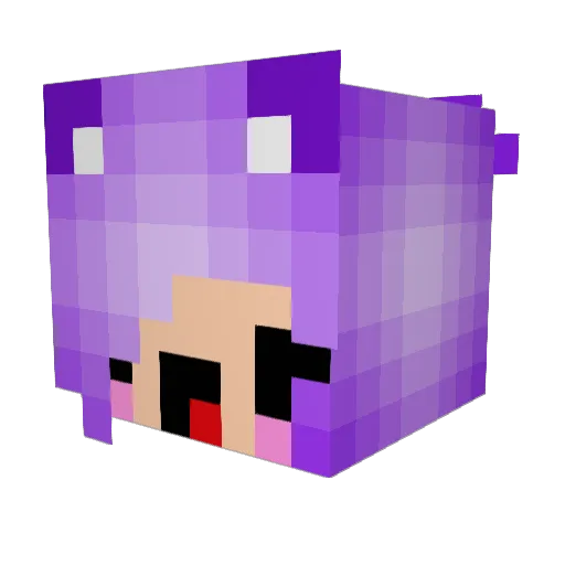 mgmprogo Minecraft avatar head, 3D render