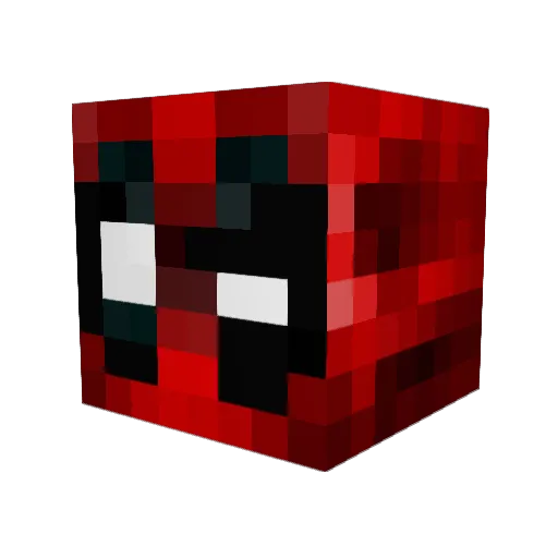 mhobo Minecraft avatar head, 3D render
