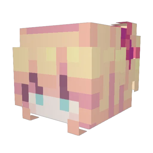 mhood69 Minecraft avatar head, 3D render