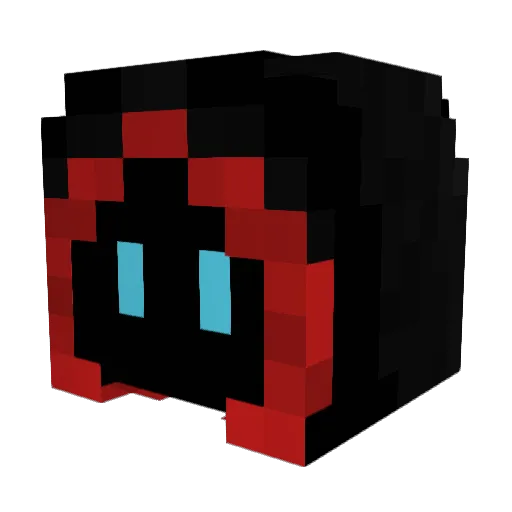 mhxws Minecraft avatar head, 3D render