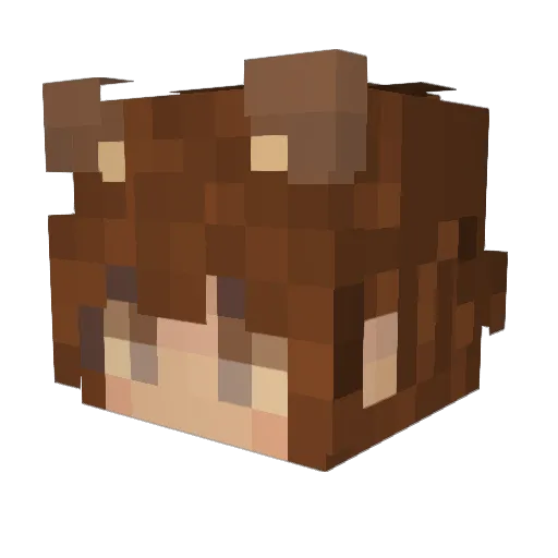 Minecraft-Avatar von mia_55: Kopf als 3D-Render