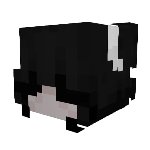 mia_rose__ Minecraft avatar head, 3D render