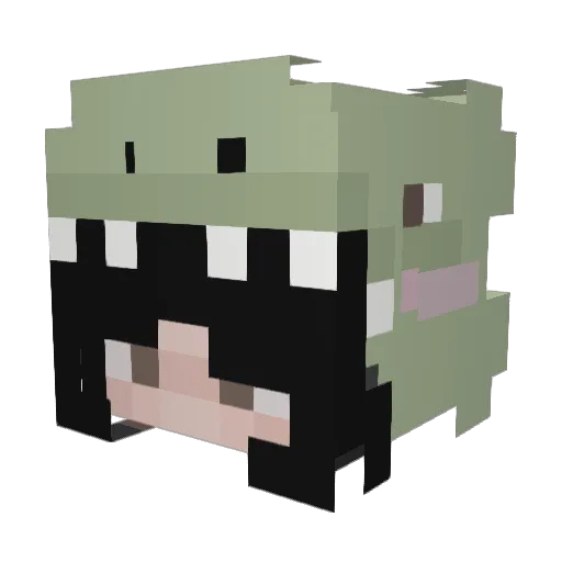 miaa375 Minecraft avatar head, 3D render