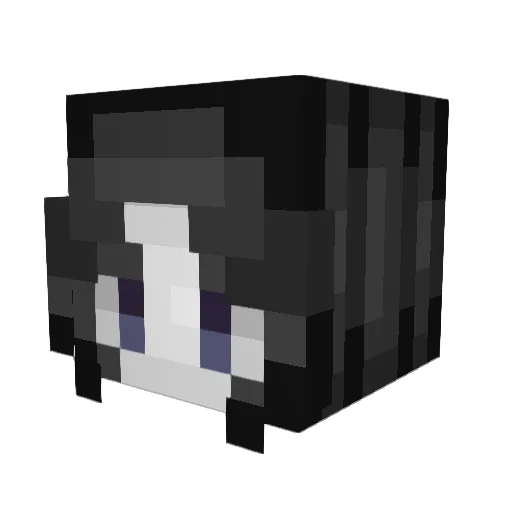 miaiscool777 Minecraft avatar head, 3D render
